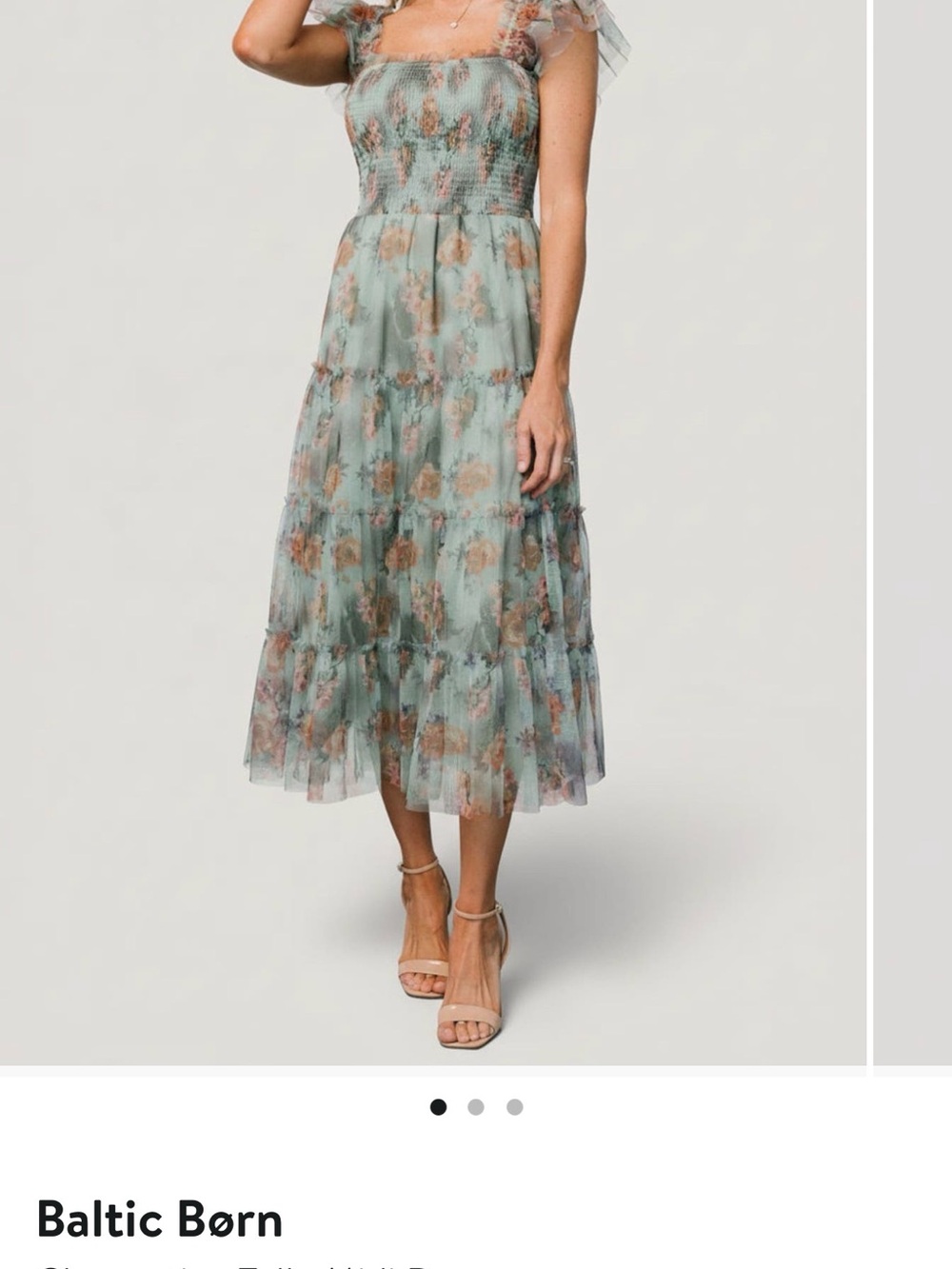 Baltic Born Clementine Tulle Midi Dress